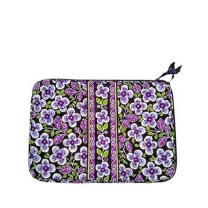 NWT VERA BRADLEY RETIRED Plum Petals Laptop Sleeve